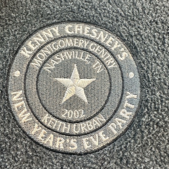 Kenny Chesney New Years Eve Party Crew Fleece Jacket & Credentials **RARE** - Picture 3 of 11